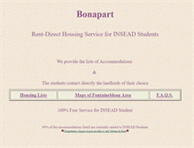 Tablet Screenshot of bonapart.org