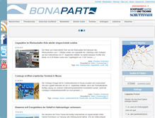 Tablet Screenshot of bonapart.de